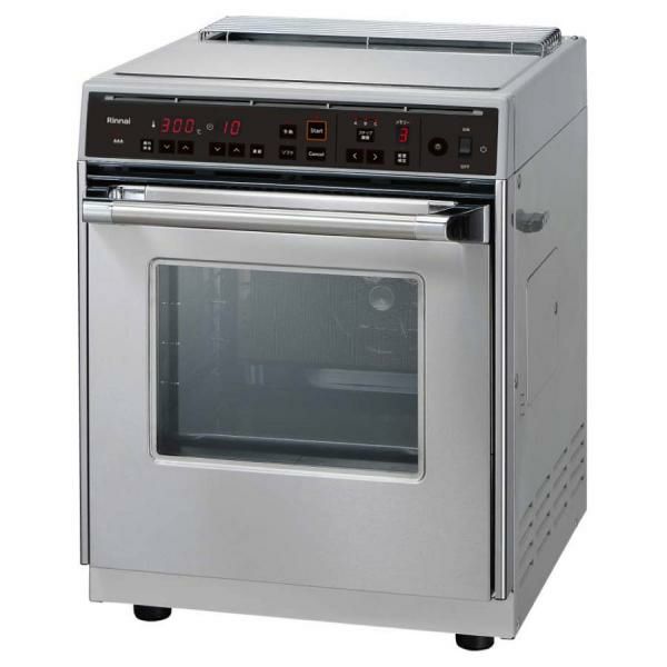 □中古品 リンナイ 高速ガスオーブン RCK-10M LPガス コンベック 
